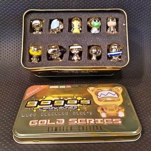 GOGOS Crazy Bones    GOLD Series Limited Edition